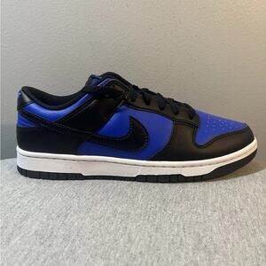 Men's Nike Dunk Low Retro Hyper Royal/Black-White HF5441 401 men’s 9.5